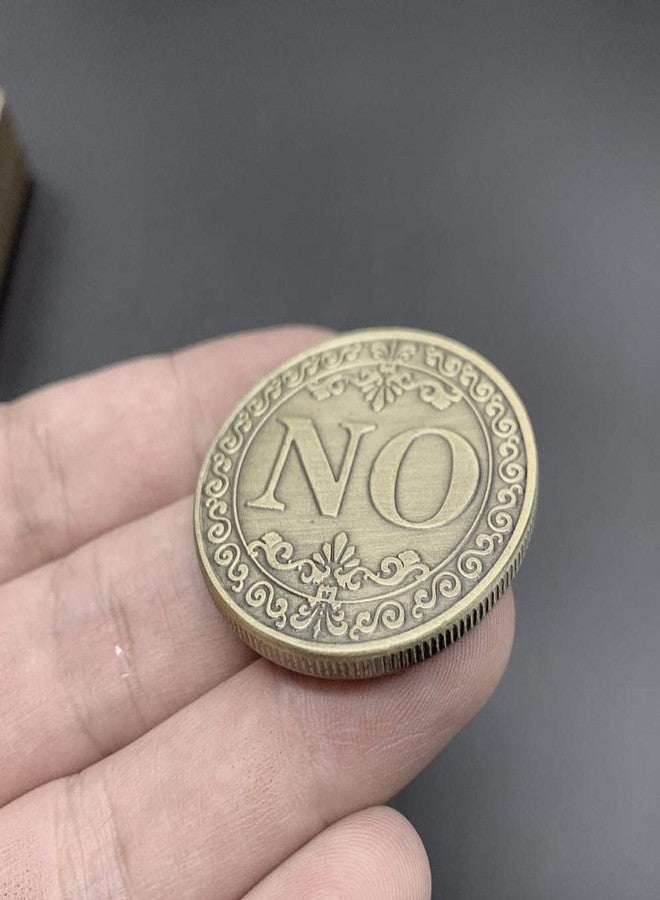 Glamtune Novelty Yes No Challenge Coin Medallion Collector - Image 5